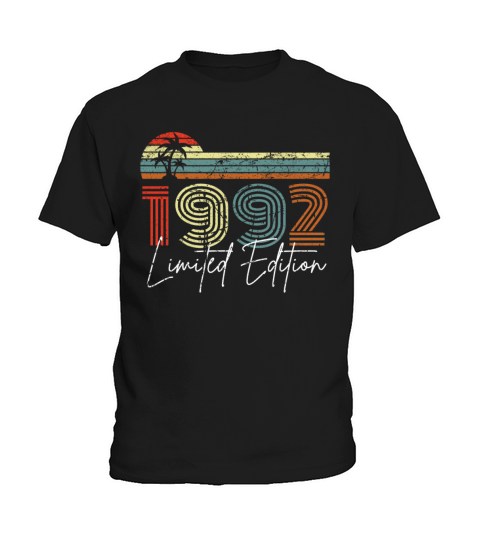 30 Year 1992 Vintage Limited Edition Kids T-Shirt