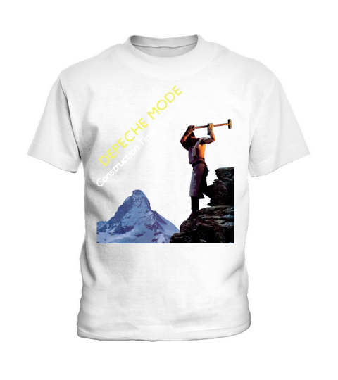 Depeche Mode, Construction Time Again Album Kids T-Shirt