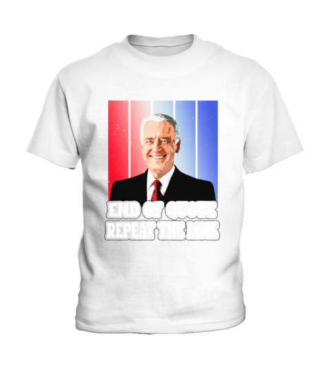 Funny Joe End Of Quote Repeat The Line Kids T-Shirt