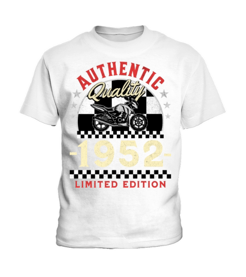 Happy 70th Birthday Biker 70 Years Old Vintage Kids T-Shirt