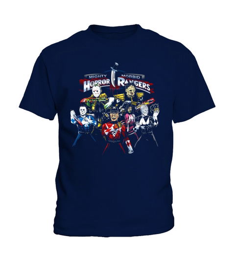 Mighty Morbid Horror Rangers shirt, hoodie, sweater, longsleeve t-shirt Kids T-Shirt