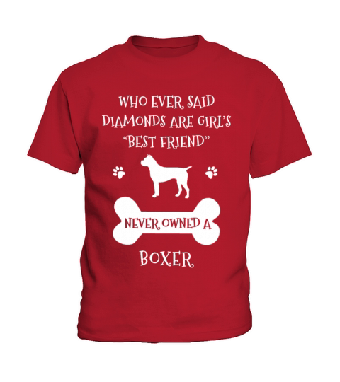 My Best Friend Is Boxer Cool Gift Kids T-Shirt
