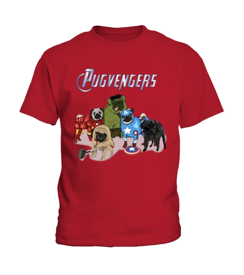 The Pugvengers Kids T-Shirt