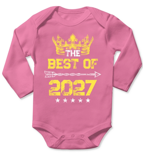 2027 best of birthday Long Sleeve Baby One-Piece