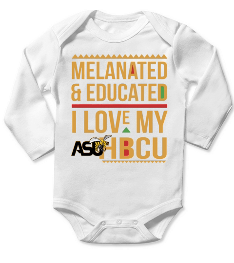 Alabama State University Long Sleeve Baby One-Piece
