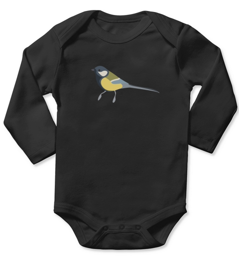 artboard birds 15 Long Sleeve Baby One-Piece