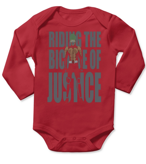 bicycle of justice Long Sleeve Baby One-Piece