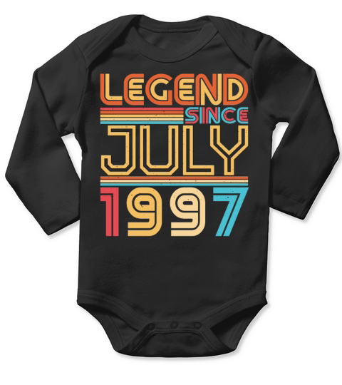 Birth Month July 1997 Long Sleeve Baby One-Piece