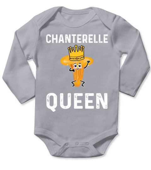 Chanterelle Queen Long Sleeve Baby One-Piece