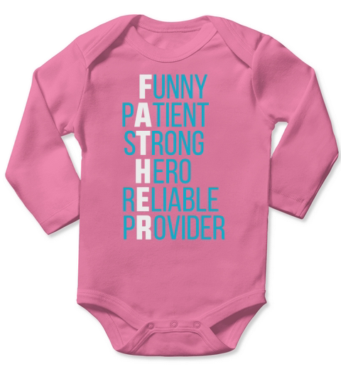 Fathers Day Gift Shirt for the Best Dad Ever Black Long Sleeve Baby One-Piece