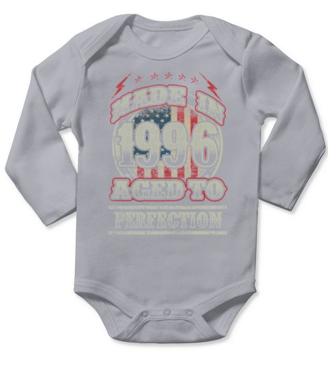 MADE IN 1996 Long Sleeve Baby One-Piece