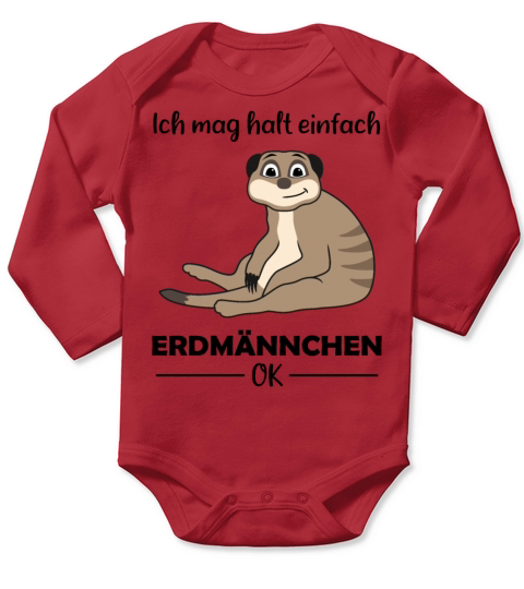Meerkat Lovers Funny Quote Gift Long Sleeve Baby One-Piece