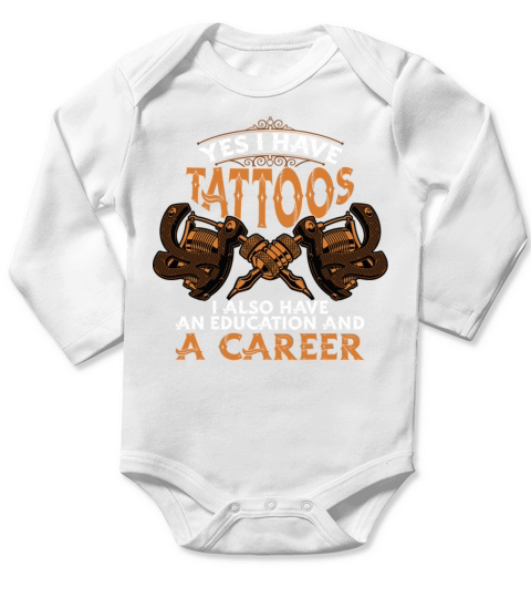 Tattoo Artist Education Tattooist Long Sleeve Baby One-Piece