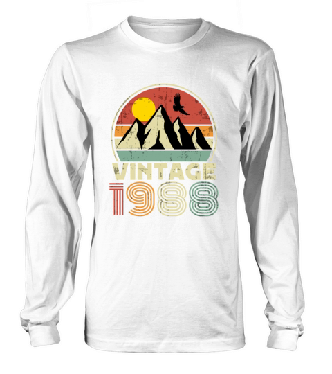 Funny Birthday Born in 1988 Limited Edition Long sleeved Unisex