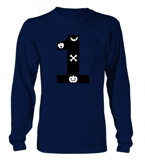 Halloween Alphabets Numbers Clipart 1 Long sleeved Unisex