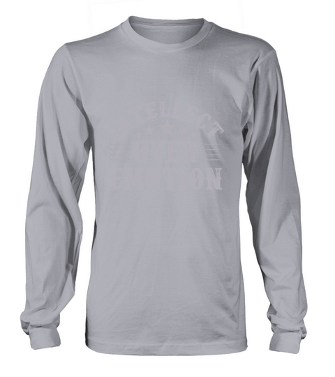 Intellect Over Emotion Long sleeved Unisex