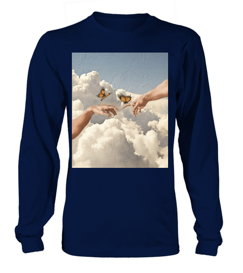Vintage Cloud Aesthetic Dreamcore Angelcore Long sleeved Unisex