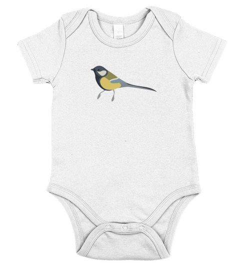 artboard birds 15 Short Sleeve Baby One-Piece