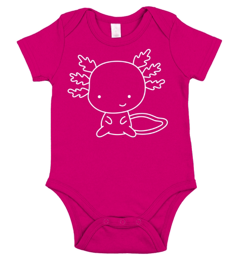 AXOLOTL Short Sleeve Baby One-Piece