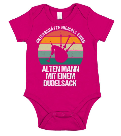 Bagpipe Bagpiper Gift Short Sleeve Baby One-Piece