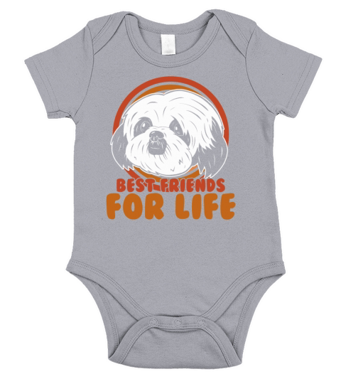 Best Friend For Life Dog Owner Short Sleeve Baby One-Piece