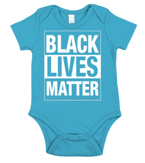 BLACK LIVES MATTER Short Sleeve Baby One-Piece