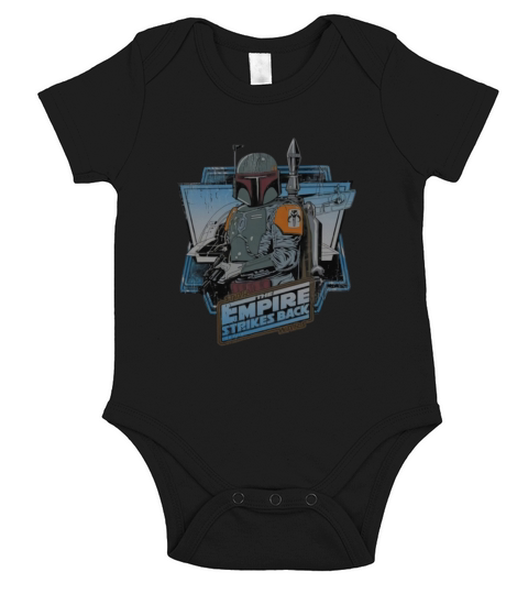 Boba Fett - L&#39;Empire contre-attaque Short Sleeve Baby One-Piece