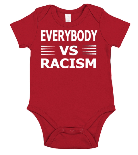 Everybody Vs Racism Short Sleeve Baby One-Piece