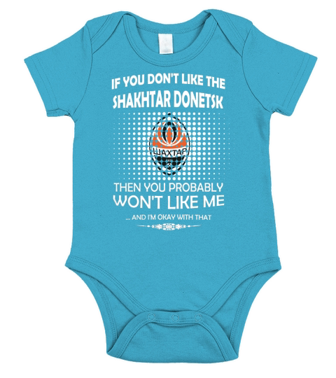 FC Shakhtar Donetsk Shirt - soccer Short Sleeve Baby One-Piece