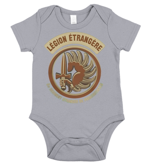 Foreign Legion Le gion Etrange re French Special T-Shirt Short Sleeve Baby One-Piece