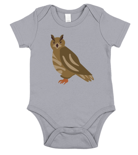 Forest animal(07) Short Sleeve Baby One-Piece
