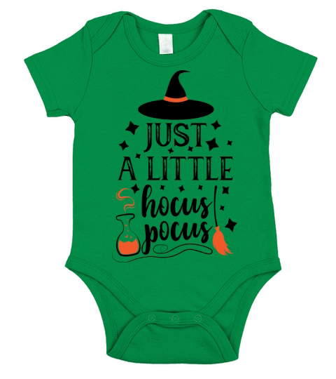 Just a little hocus pocus Short Sleeve Baby One-Piece