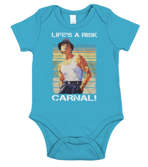 Life’s A Risk Carnal Paco Vintage shirt Short Sleeve Baby One-Piece