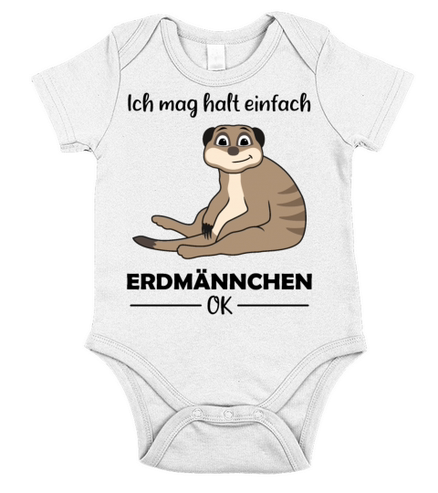 Meerkat Lovers Funny Quote Gift Short Sleeve Baby One-Piece