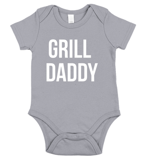 mens funny grill daddy bbq t shirt Short Sleeve Baby One-Piece