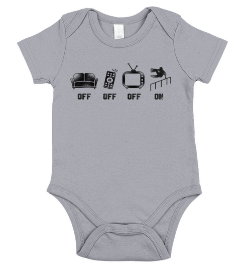 Parkour Free Running Traceur Short Sleeve Baby One-Piece