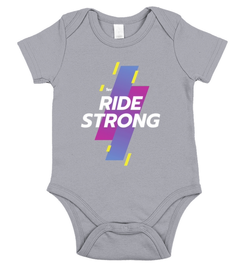 RIDE STRONG Short Sleeve Baby One-Piece