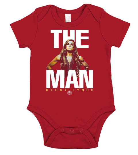 The Man Becky Lynch Short Sleeve Baby One-Piece