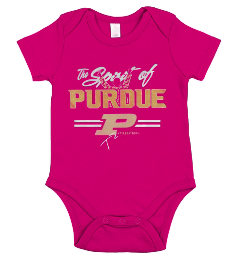 The spirit of Purdue Tyler Strong Short Sleeve Baby One-Piece