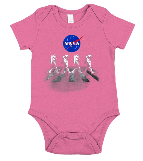 Walking Astronauts In Space Short Sleeve Baby One-Piece