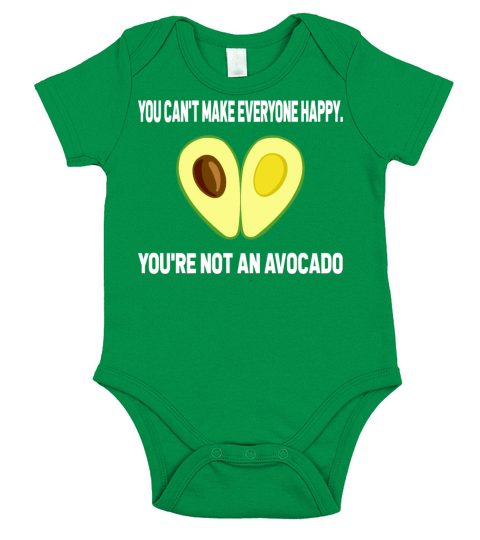 Youre Not An Avocado T-Shirt Short Sleeve Baby One-Piece