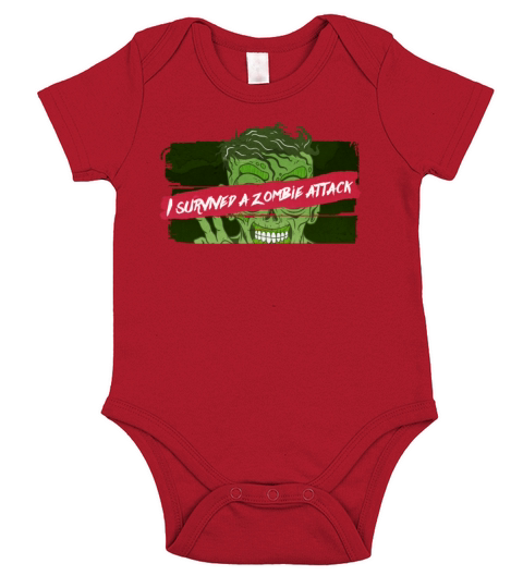 Zombies Short Sleeve Baby One-Piece