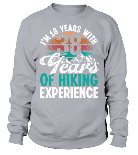 56 Years Old Hiking Mountains Vintage 56 Birthday Sweatshirt Unisex