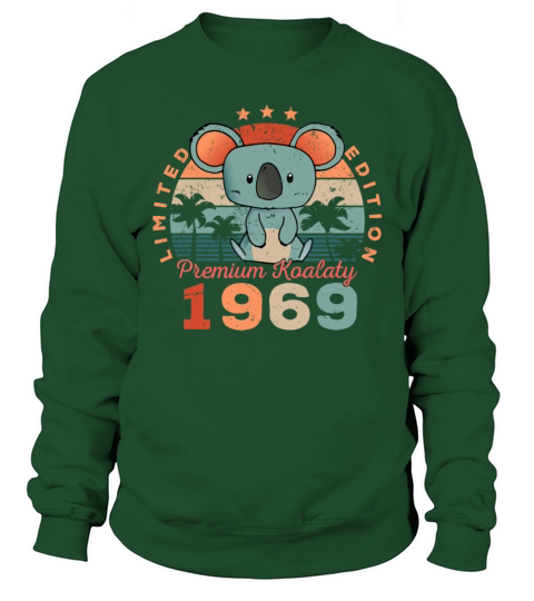 Birth Year 1969 Birthday Gift Koala Bear Koalas Sweatshirt Unisex