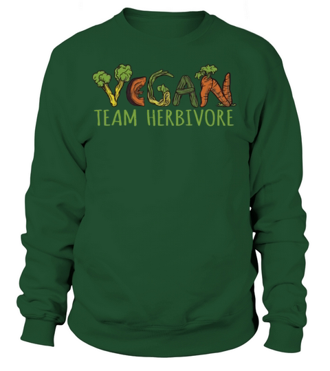 Herbivore Word Vegetable Vegetarian Vegan Sweatshirt Unisex