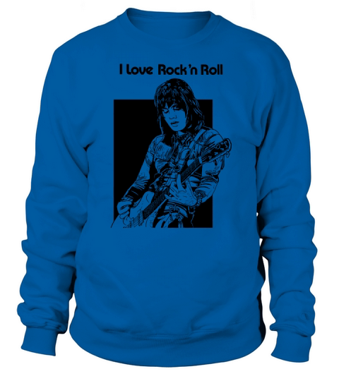 Joan Jett - I Love Rock n Sweatshirt Unisex