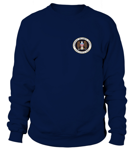 NATIONAL SECURITY AGENCY NSA LOGO DISTRESSED T-SHIRTS Sweatshirt Unisex