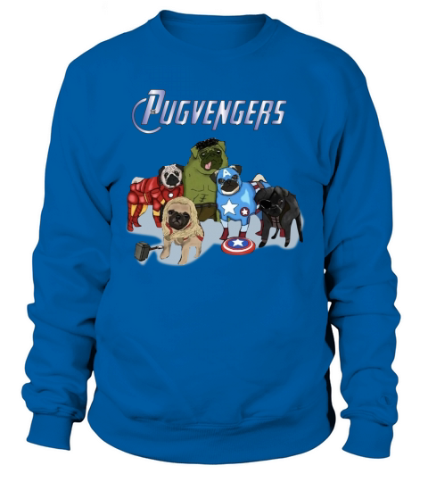 The Pugvengers Sweatshirt Unisex