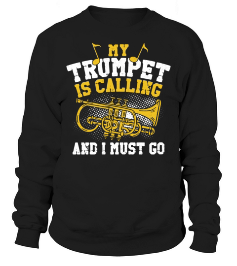 Trumpet Player Vintage My Trumpet Sweatshirt Unisex