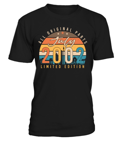 2002 July 20th Anniversary T-Shirt Unisex